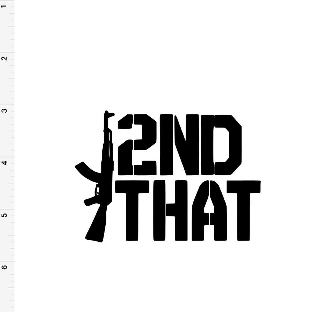 2ND THAT Graphic Decal
